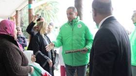 لاعبو “الخضر” يزورون دار العجزة بسيدي موسى