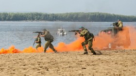 تدريبات حربية روسية مصرية لأول مرة على الأراضي المصرية