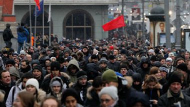 Russie: manifestation record à Moscou pour de nouvelles élections