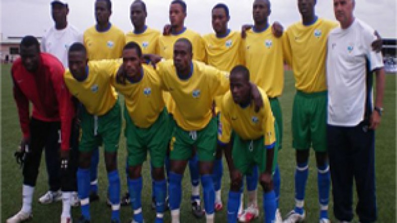 المنتخب الرواندي خاض حصته التدريبية الأولى بمركز الحماية المدنية