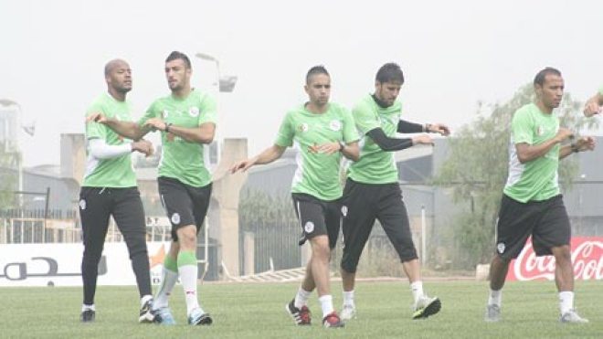 مران “الخضر” يقتصر على 7 لاعبين