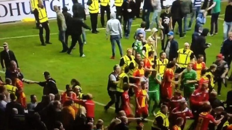 شغب في مباراة هولندية فاصلة