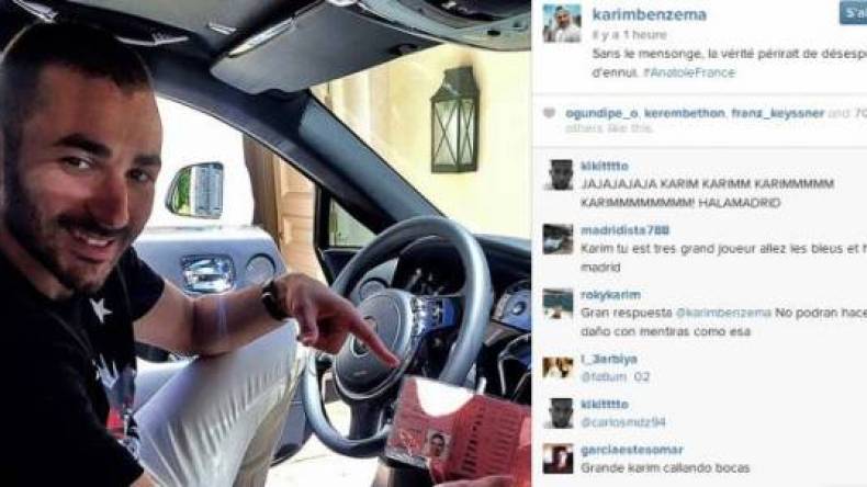 بن زيمة يرد على إذاعة إسبانية بأقوال الفلاسفة!