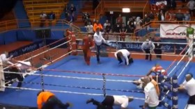 ملاكم كرواتي “يثور” ويدخل الحكم إلى المستشفى!