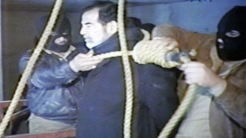 20 مليون دولار لشراء الحبل الذي أعدم به صدام حسين