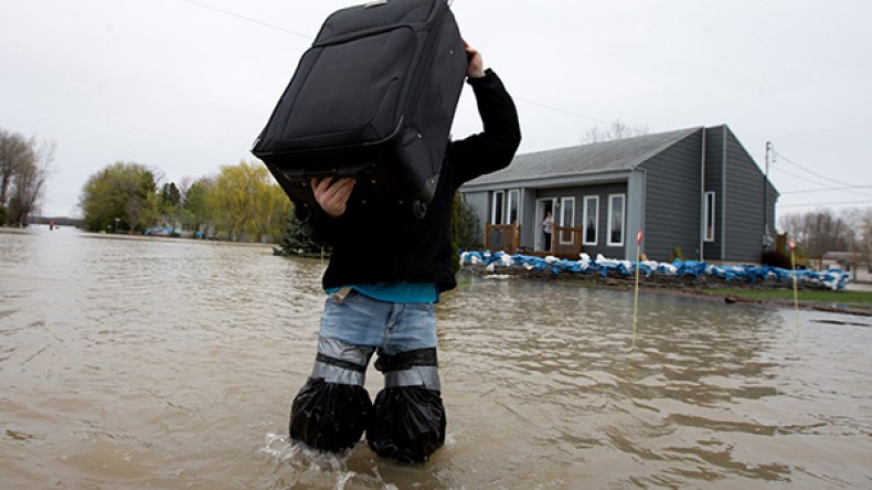 إعلان حالة الطوارئ في كندا بسبب الفيضانات