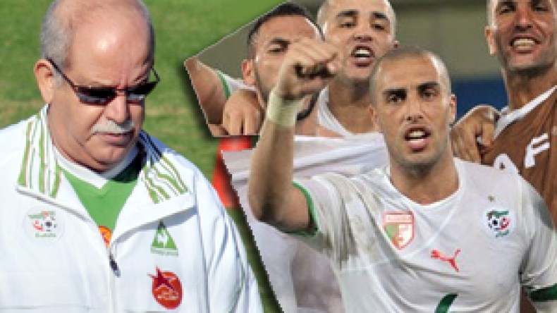 سعدان يقرر إبعاد منصوري من التشكيلة الأساسية للخضر