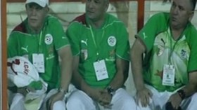 استقالة سعدان وطاقمه  من العارضة الفنية للخضر