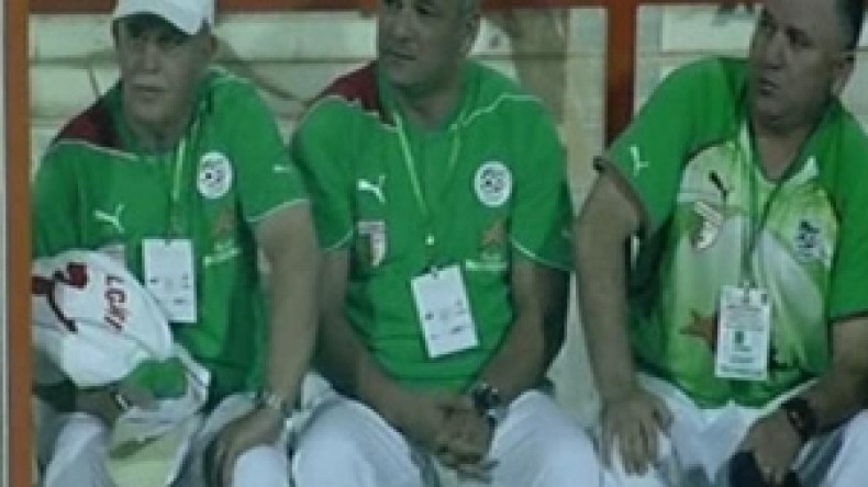 استقالة سعدان وطاقمه  من العارضة الفنية للخضر