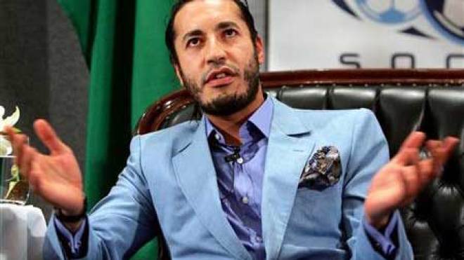الساعدي القذافي يعلن نيته العودة إلى ليبيا