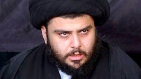 الصدر: تراجعت عن زيارة المتظاهرين بالانبار لرفعهم صور “صدام”