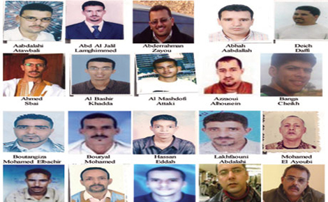 Les 22 détenus politiques sahraouis de la prison de Salé (Maroc) en grève de la faim de 48 heures