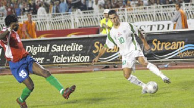 African preliminaries for 2010 World Cup: Algeria vs Liberia