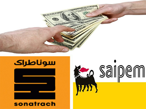 Bedjaoui gets 3 percent for each deal between Saipem and Sonatrach in Algeria