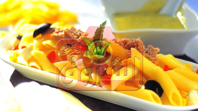 سلطة المعكرونة على الطريقة الايطالية