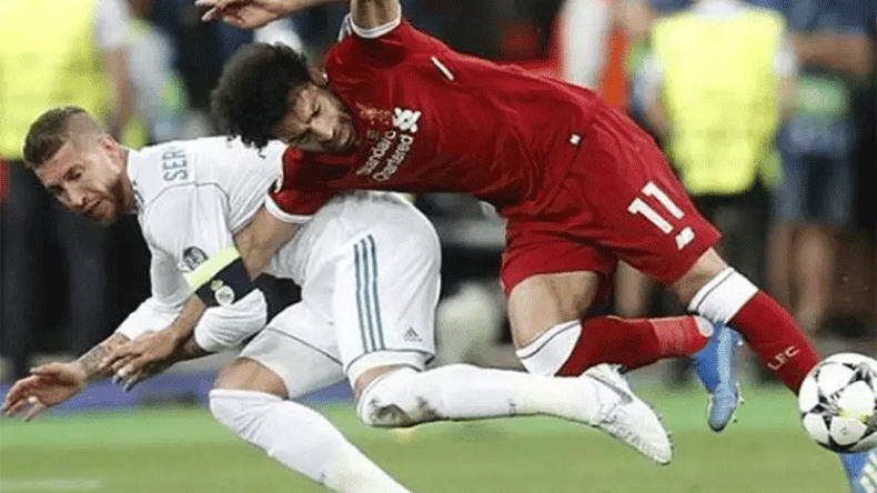 راموس يتبرأ مجددا من تعمد إصابة محمد صلاح