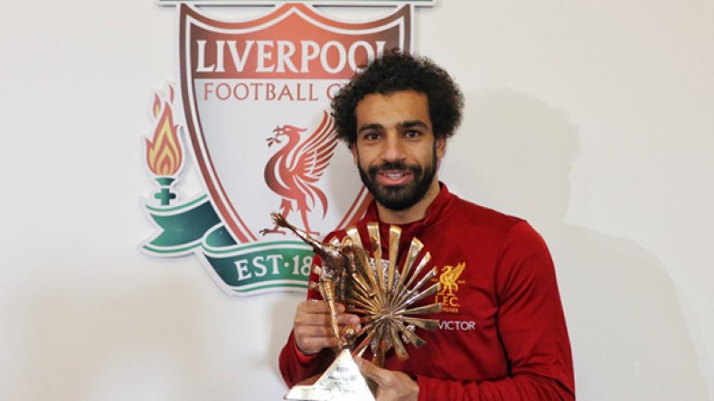 صلاح يتوج بجائزة الـ “بي بي سي” لعام 2017