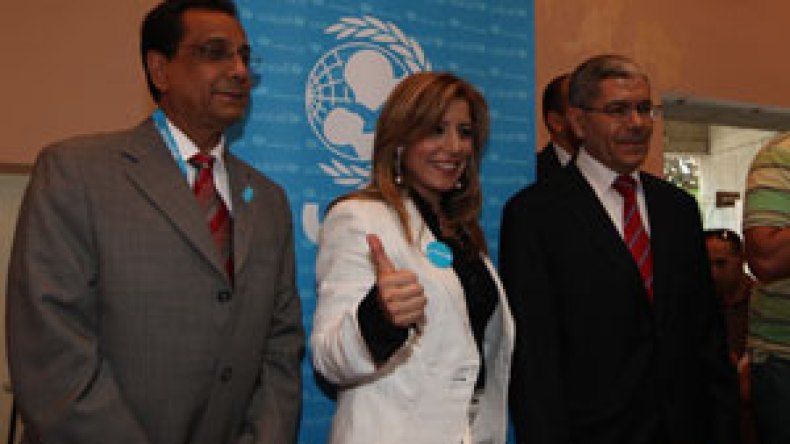 سليمة‭ ‬سواكري‭ ‬تنصب‭ ‬رسميا‭ ‬سفيرة‭ ‬للمنظمة‭ ‬العالمية‭ ‬للطفولة‭ ‬بالجزائر