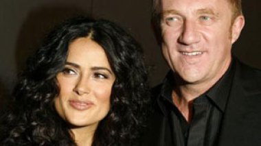 Celebrities turn out for Salma Hayek wedding party