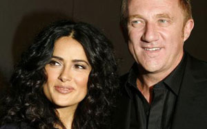 Celebrities turn out for Salma Hayek wedding party