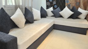 صالونات أنيقة من القماش الرفيع