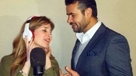 سامو زين ينشر أول صورة من كواليس “ديو” كنزة مرسلي