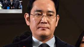 استجواب رئيس سامسونغ بعد ليلة في السجن