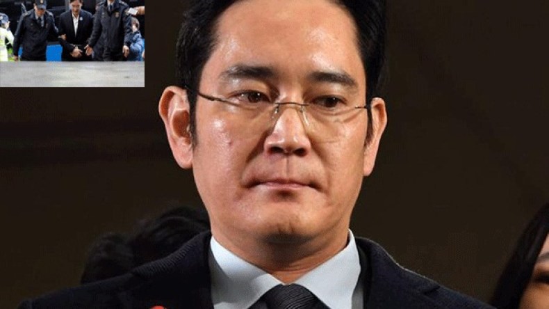 استجواب رئيس سامسونغ بعد ليلة في السجن