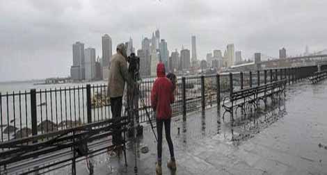 Washington immobilisée à l’approche de l’ouragan Sandy