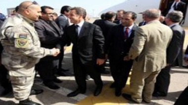 Sarkozy en Libye pour rencontrer les autorités libyennes