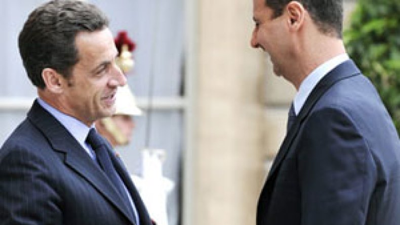 ساركوزي في زيارة إلى سوريا