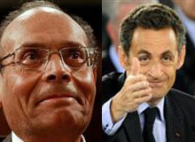 Sarkozy recevra Marzouki en février