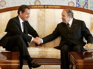 French President Sarkozy invites Algeria to join Francophonie International Organisation