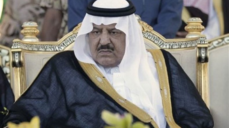 الديوان الملكي السعودي يعلن وفاة ولي العهد الأمير نايف بن عبد العزيز