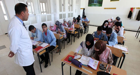 Schools do not have foreign language teachers in Algeria