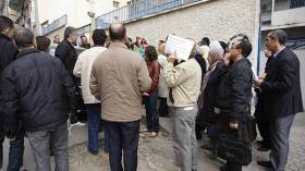 أساتذة ثانوية ناصر باي سليمان بالجباحية يعودون إلى الاحتجاج