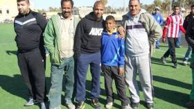 براهيمي يتمتع بدفئ الشمس وتواضع أهل المنيعة