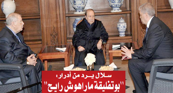 Sellal:Bouteflika will not leave power
