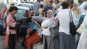 قوات الأمن تطارد الأساتذة المتعاقدين بالهراوات لمنعهم من الاعتصام