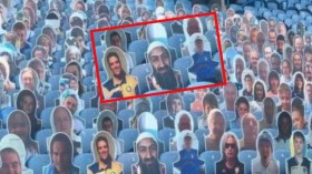 صورة لـ “بن لادن” في مدرجات ملعب إنجليزي!