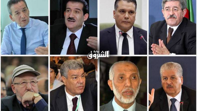 هؤلاء يصطفون وراء الإستمرارية والعهدة الخامسة