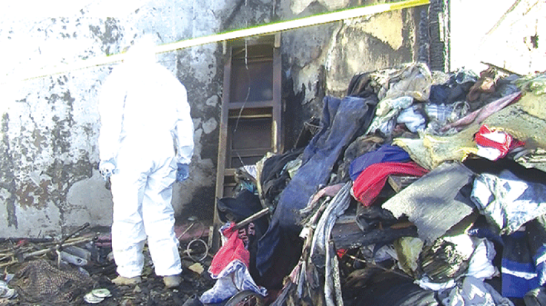 تفحم عائلة في حريق مهول أتى على مسكنهم القصديري بسيدي بلعباس