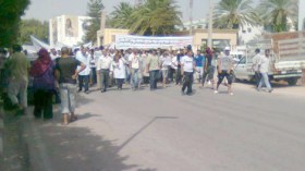 سيدي بوزيد تردد مرة أخرى “الشعب يريد إسقاط النظام”