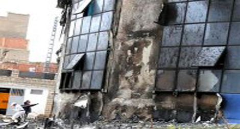 Le nouveau siège de la SDE à Batna partiellement détruit par un incendie