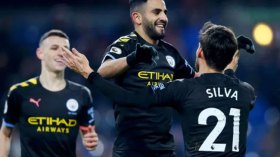 محرز يختار زميله ديفيد سيلفا كأفضل من لعب بجانبه