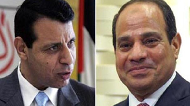 السيسي ودحلان بحثا في القاهرة أوضاع غزة