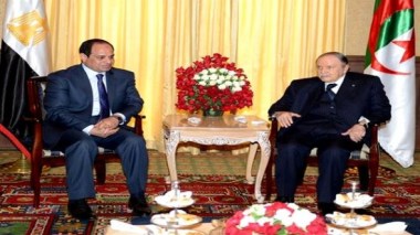 Le président Bouteflika s'entretient avec son homologue égyptien