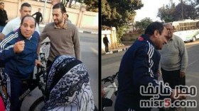 السيسي يبدأ سباق الرئاسة بدراجة رياضية