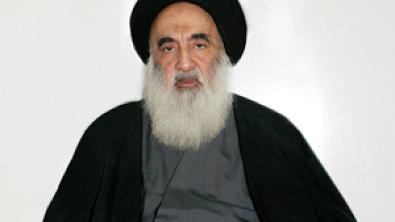 السيستاني يعارض أحقية الشيعة في الحكم