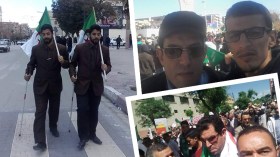 مكفوفون يواكبون الحراك ويمررون رسائل نوعية